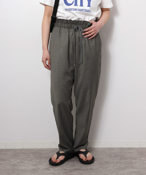 「JOURNAL STANDARD relume」 イージーパンツ 38 グレー レディース_画像3