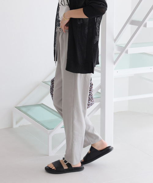 「JOURNAL STANDARD relume」 イージーパンツ 38 グレー レディース_画像4