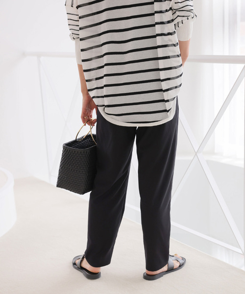 「JOURNAL STANDARD relume」 イージーパンツ 38 グレー レディース_画像5