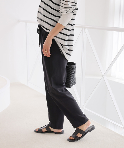 「JOURNAL STANDARD relume」 イージーパンツ 38 グレー レディース_画像7