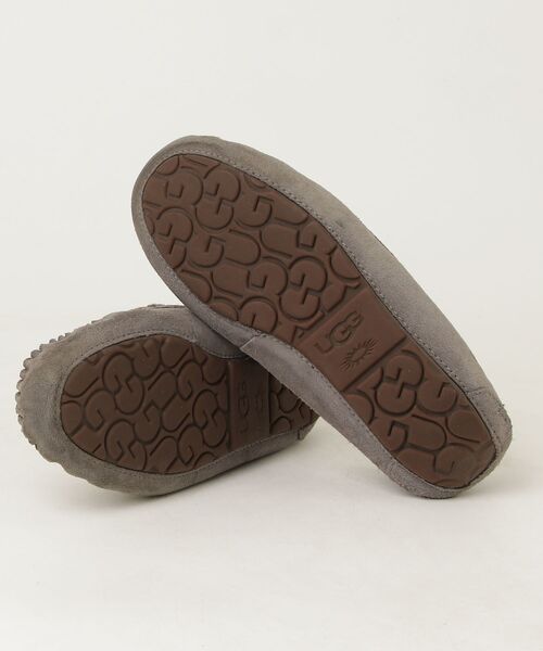 美品! UGG グレー モカシン UGG Australia（アグオーストラリア） 「UGG」 モカシンシューズ 25cm