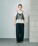 tシャツ 半袖 2WAYレースキャミT 816...の詳細画像4