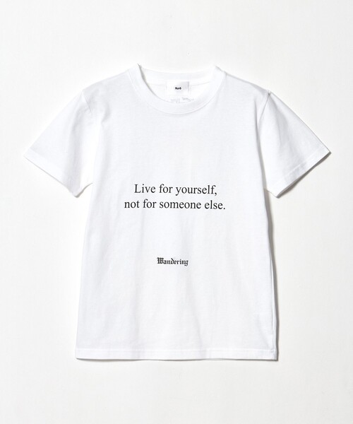 6 tシャツ 半袖 「別注」「Ruro for 6」MINI TEE/Tシャツ レディース