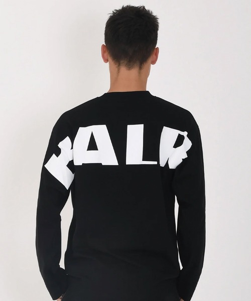 BALR.（ボーラー） 長袖Tシャツ - ブラック×ホワイト メンズ