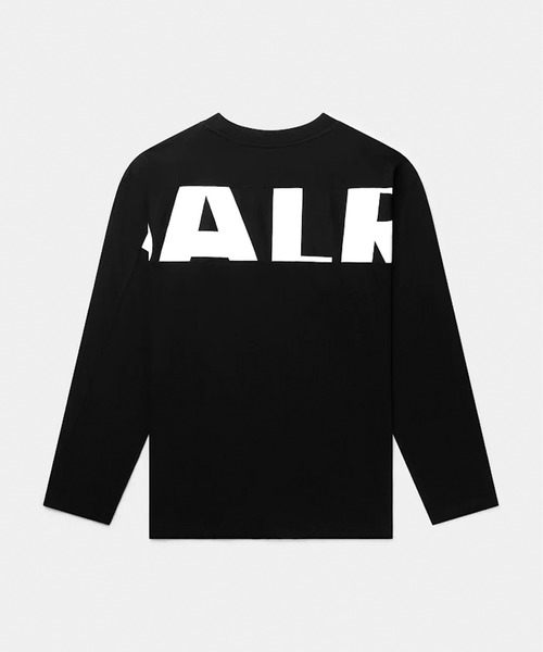 「BALR.」 長袖Tシャツ - ブラック×ホワイト メンズ_画像2