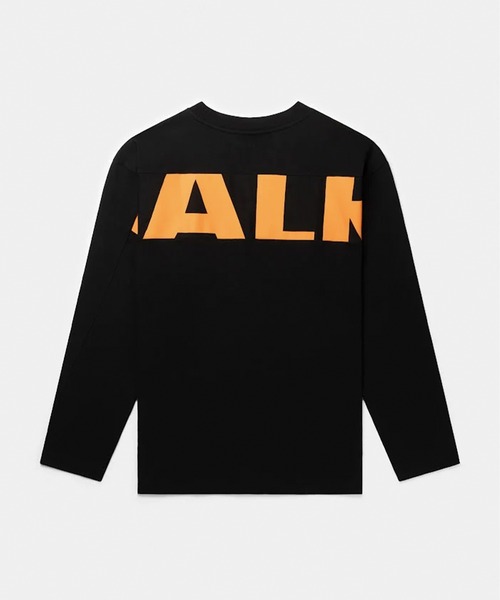 「BALR.」 長袖Tシャツ - ブラック×ホワイト メンズ_画像8