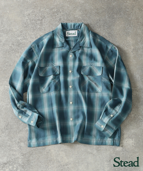 JOURNAL STANDARD J.S HOMESTEAD シャツ Stead / テンセル オンブレ