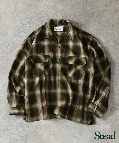 JOURNAL STANDARD J.S HOMESTEAD シャツ Stead / テンセル オンブレ