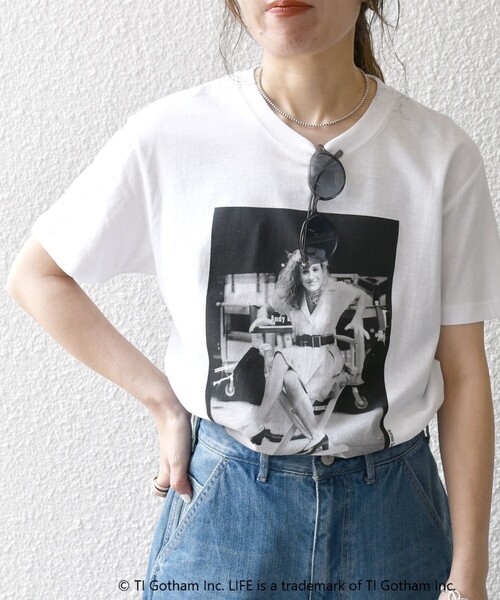 「GOOD ROCK SPEED」 半袖Tシャツ ONE SIZE ホワイト系その他 レディース_画像6