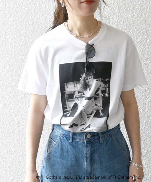 「GOOD ROCK SPEED」 半袖Tシャツ ONE SIZE ホワイト系その他 レディース_画像7