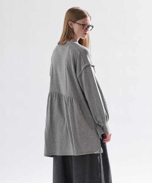 「Kelen」 長袖カットソー M チャコールグレー レディース_画像8