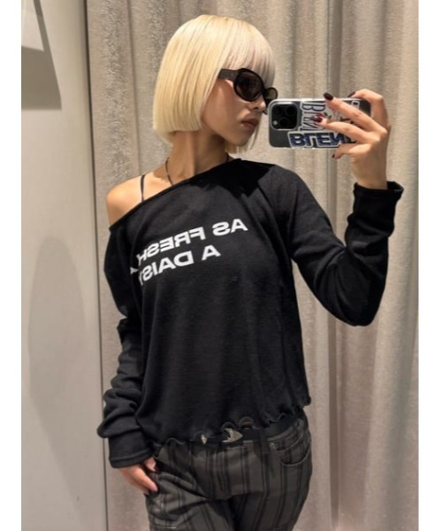 tシャツ 半袖 LOOSEY PRINT トップス レディース | LAGUA GEM | 22