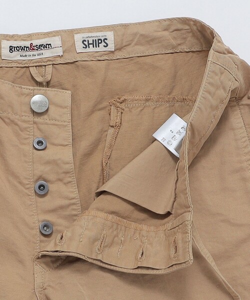 GROWN&SEWN パンツ 「SHIPS別注」GROWN＆SEWN: Draw String Short