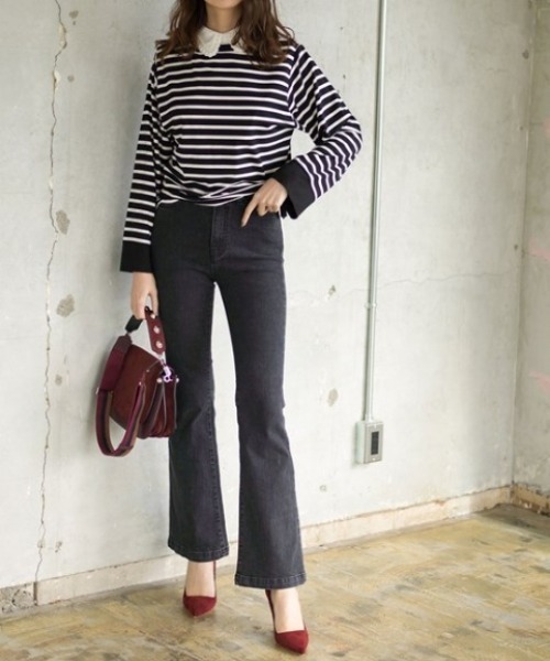 パンツ デニム ジーンズ ブラックデニム 楽天ランキング1位