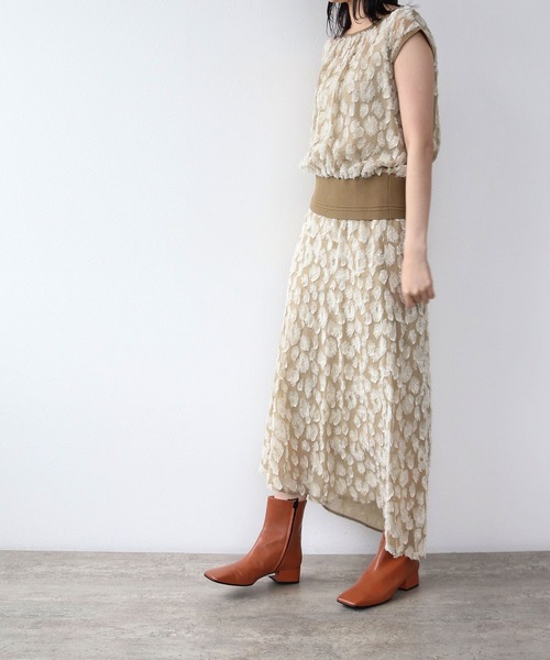 DRESSLAVE（ドレスレイブ） スカート reopard jacquard flare skirt
