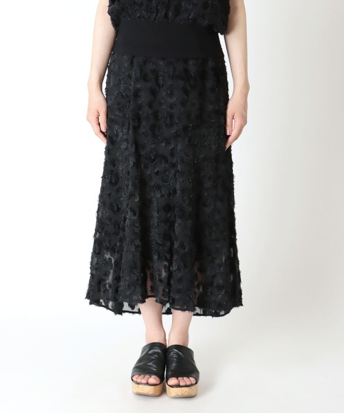 DRESSLAVE（ドレスレイブ） スカート reopard jacquard flare skirt