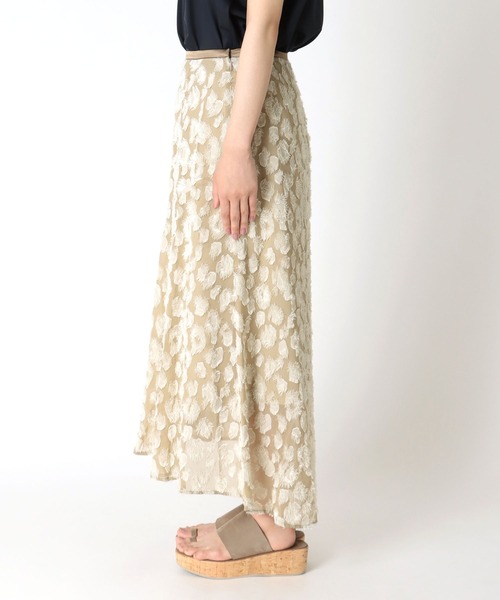 DRESSLAVE（ドレスレイブ） スカート reopard jacquard flare skirt