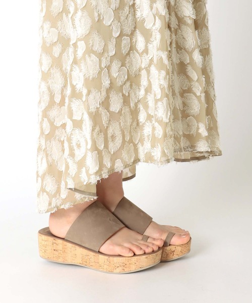 DRESSLAVE（ドレスレイブ） スカート reopard jacquard flare skirt