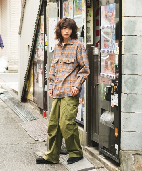 ジャカード CPO ブルゾン 閉店セール】CPO シャツジャケット メンズ 秋冬 CPO ジャケット