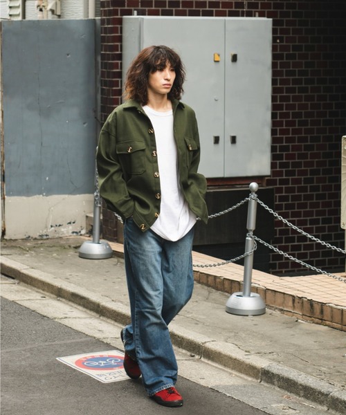 プロポ　今期　コート BROKEN BASE コート ジャケット フラップポケットCPOシャツ