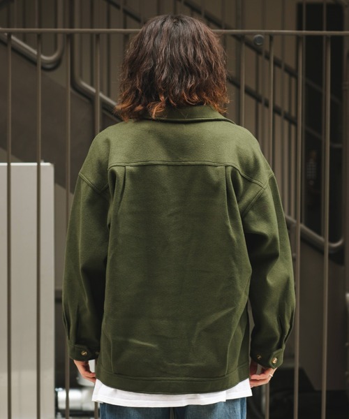 プロポ　今期　コート BROKEN BASE コート ジャケット フラップポケットCPOシャツ