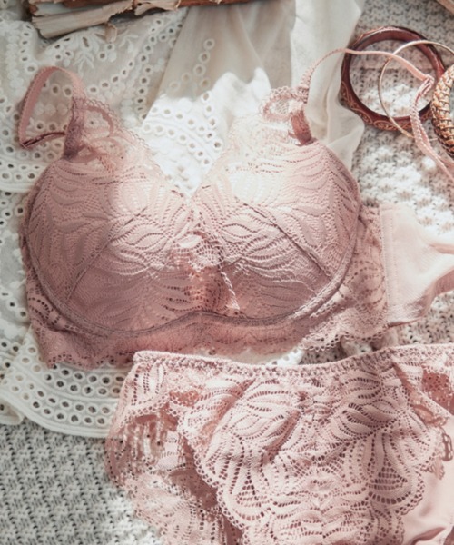 northerly（ノーザリー） ブラジャー ショーツセット カシュクール脇高