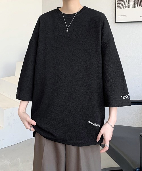 tシャツ 「FVLMEN」onepoint logo halfsleeve tee/ワンポイント