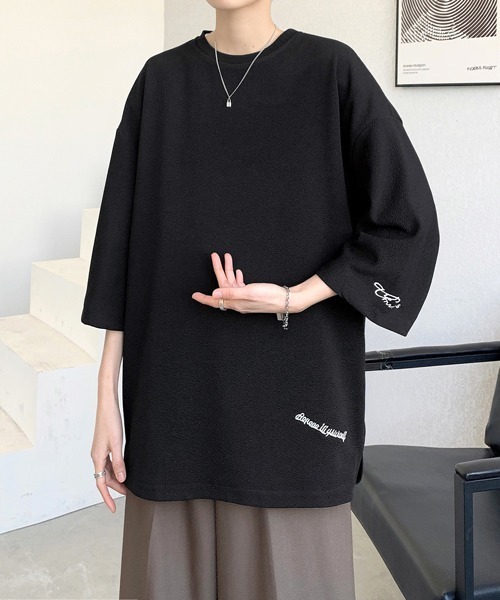 tシャツ 「FVLMEN」onepoint logo halfsleeve tee/ワンポイント