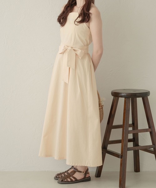 Ambre Neige（アンブルネージュ） ワンピース アシメフレアキャミ
