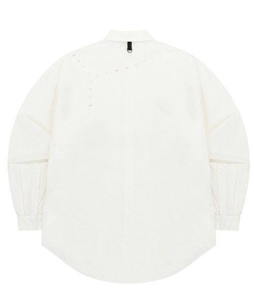 OY シャツ OY（オーワイ） シャツ 「OY/オーワイ」CURVE LINE ZIPPER SHIRTS