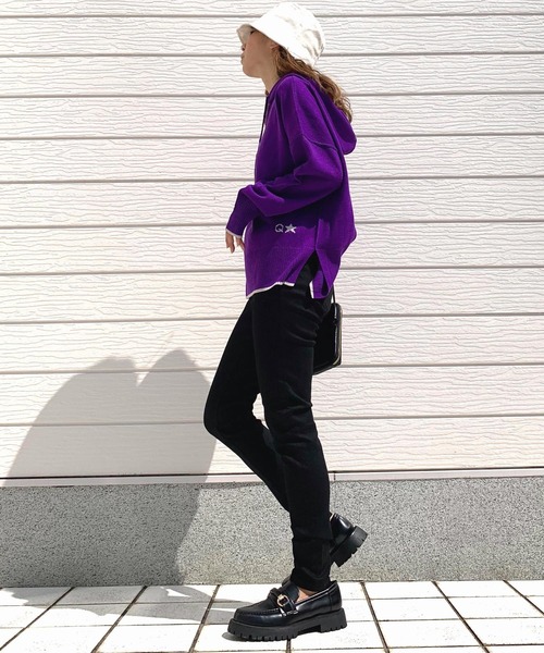 Q ジーンズ デニム デニムパンツ スリムフィットスキニーデニム  