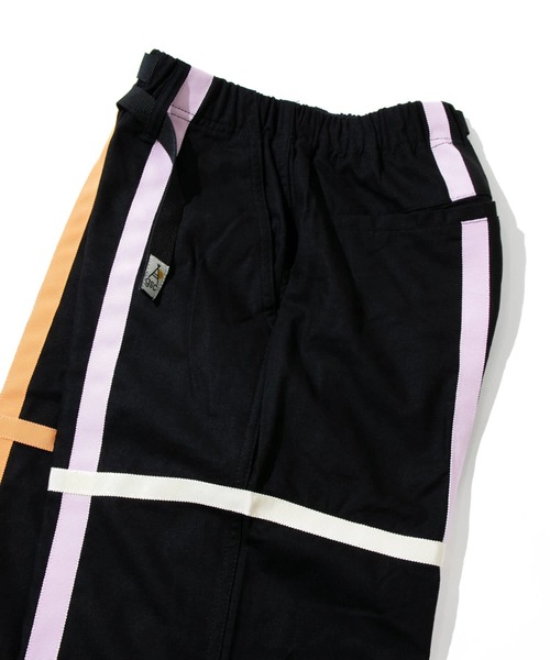 新品！SALE! ラインテープパンツ パンツ レディース ゴースローキャラバン go slow caravan パンツ 配色ラインテープパンツ W レディース