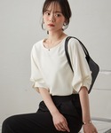 ブラウス シャツ 半袖 「接触冷感/防シワ」パ...の詳細画像2
