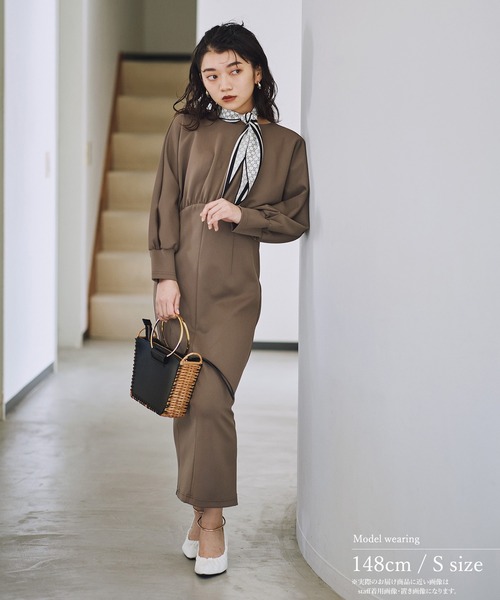 Sirin ワンピース プレミアムダンボール素材 美ボディワンピース