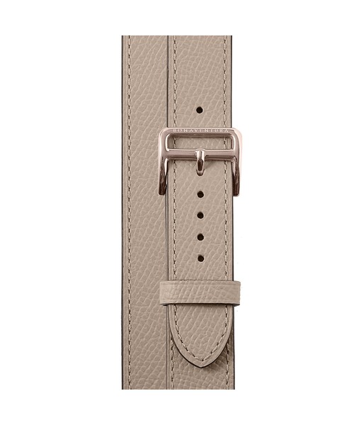 腕時計 ダブルトゥール Apple Watch レザーバンド ノービレレザー「38mm/40mm/41mm/42mm」 (アダプター：ゴールド)の画像