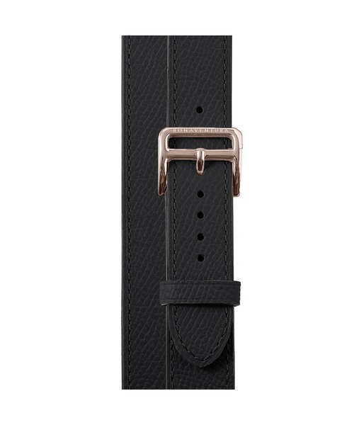 腕時計 ダブルトゥール Apple Watch レザーバンド ノービレレザー「38mm/40mm/41mm/42mm」 (アダプター：ゴールド)の画像