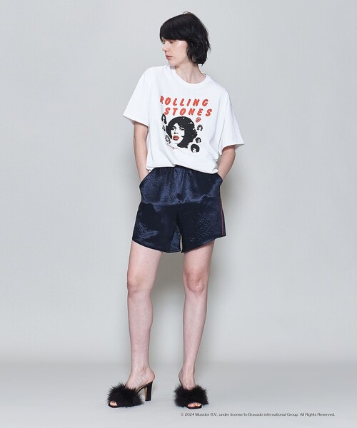 6 tシャツ 半袖 「6(ROKU)」ROLLING STONES SHORT SLEEVE Tシャツ