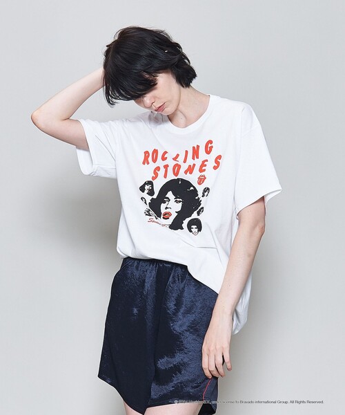6 tシャツ 「6(ROKU)」ROLLING STONES SHORT SLEEVE Tシャツ