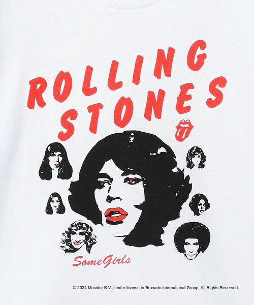 6 tシャツ 「6(ROKU)」ROLLING STONES SHORT SLEEVE Tシャツ