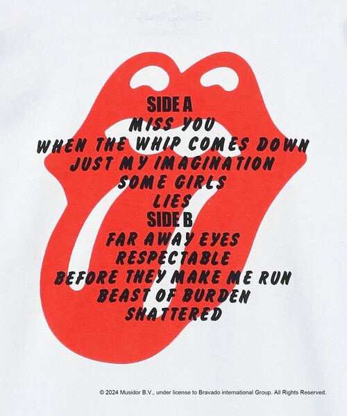 6 tシャツ 「6(ROKU)」ROLLING STONES SHORT SLEEVE Tシャツ