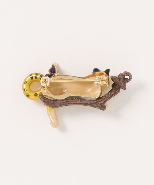 【ANNA SUI】即対応 ひょうモチーフ ブローチ ひょうモチーフ ブローチ（ブローチ/コサージュ）｜ANNA SUI