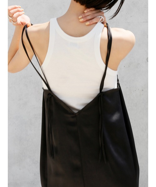Katrin TOKYO ワンピース gather satin camisole onepiece : ZOZOTOWN