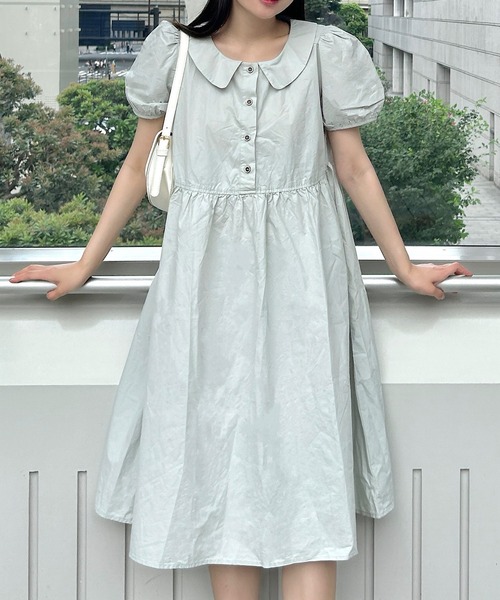 Cham. ワンピース ボリューム袖ワンピース : ZOZOTOWN Yahoo!店