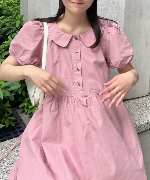Cham. ワンピース ボリューム袖ワンピース : ZOZOTOWN Yahoo!店