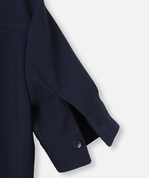 allureville シャツワンピース サッカースキッパーシャツ