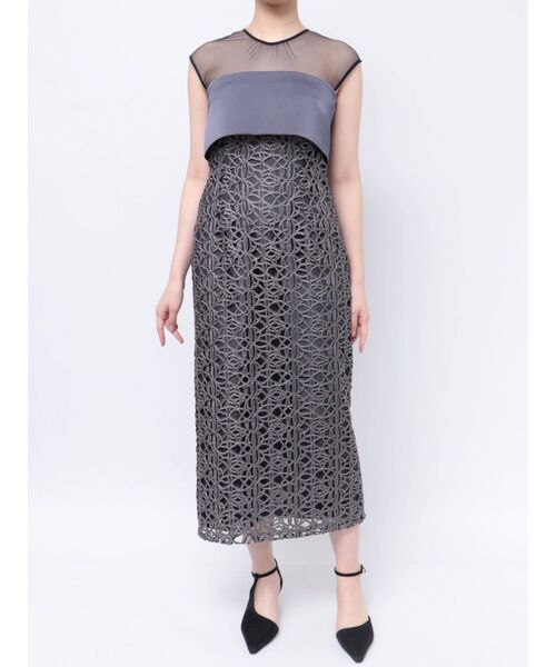 LAGUNAMOON  LADYドレス LAGUNAMOON ドレス LADYチュールオフショルIラインドレス