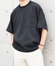 tシャツ SHIPS any: 「洗濯機可能」メランジオックス ラウンド フェイクレイヤード Tシャツ (セットアップ対応) メンズ｜ZOZOTOWN Yahoo!店