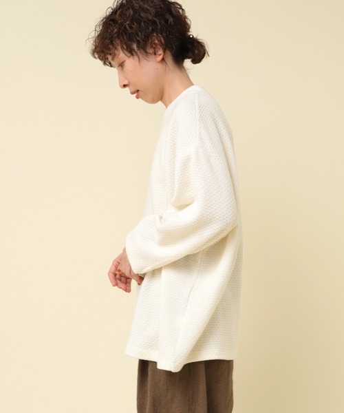RNA-N tシャツ M2297 ハニカムジャガードワイドプルオーバー