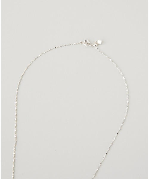 ネックレス LAPUIS(ラピュイ)Line Coil Heart necklace B レディースの画像