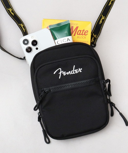 モノグラム　ショルダーバック Fender ショルダーバッグ CORDURAポリエステル 横型 ミニ